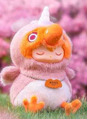 19八3 QUAY凸仔见习天使毛绒风扇盲盒可爱公仔手办玩具摆件礼物