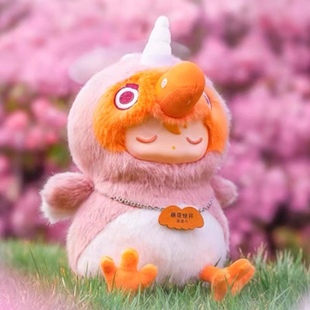 19八3 QUAY凸仔见习天使毛绒风扇盲盒可爱公仔手办玩具摆件礼物