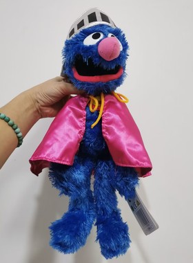 芝麻街Sesame Street系列Grover葛罗佛毛绒玩偶 公仔 38cm
