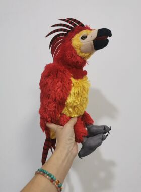 哈利波特周边 Harrypotter华纳正版凤凰福克斯 毛绒公仔玩偶40cm