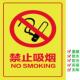 禁止吸烟无烟医疗机构室内请勿吸烟医院诊所温馨提示标语牌警示贴
