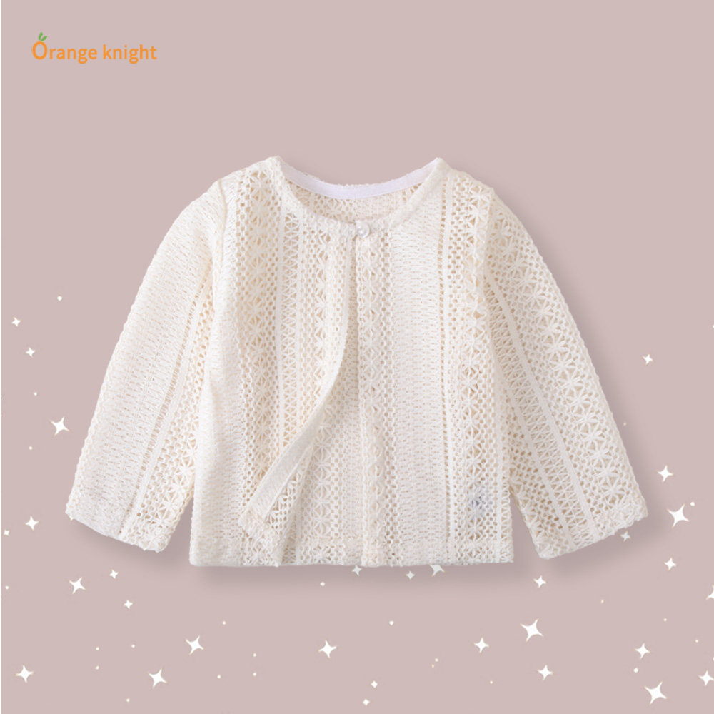 满月周岁宝宝夏季可爱镂空设计圆领长袖针小开衫,童装/婴儿装/亲子装,普通外套,淘宝优惠券,粉丝福利购,淘宝优惠卷