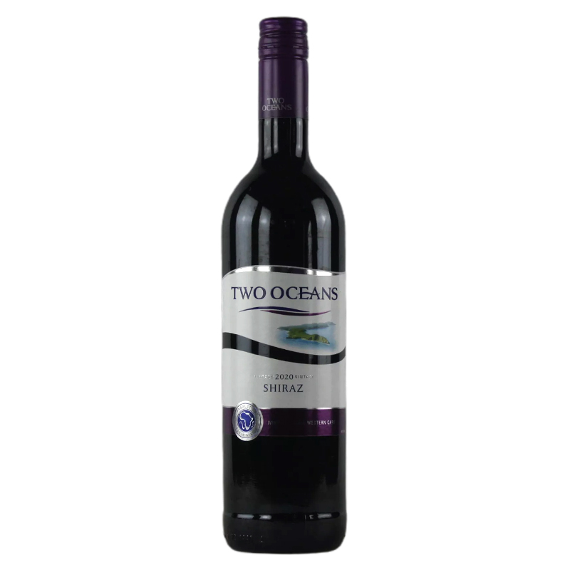 南非双洋设拉子干红葡萄酒2020Two Oceans Shiraz, Western Cape
