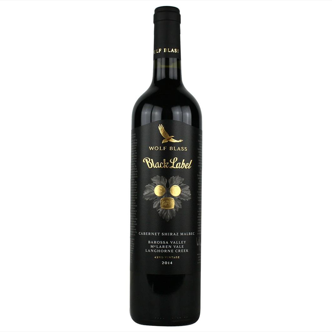 纷赋黑牌赤霞珠设拉子马尔贝克Wolf Blass Black Label Shiraz