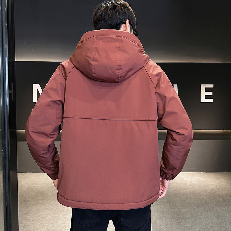 新款男士连帽夹克加棉加厚外套棉衣MY1120-P120,男装夹克,星座304B