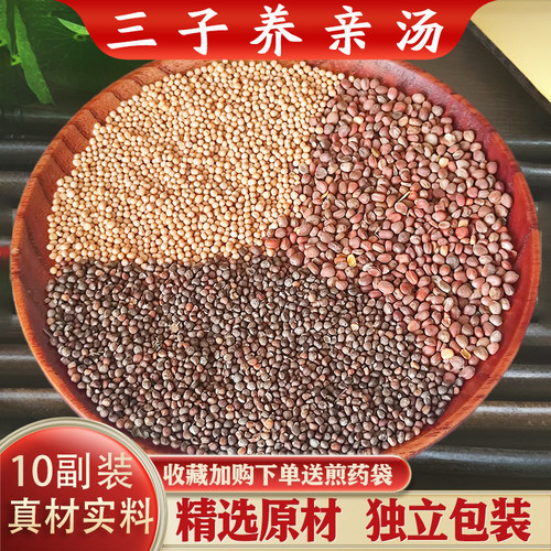 正宗三子养亲汤中药材精选原材
