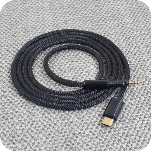 无损手机usb c连接铁三角ATH-M50x M40x M60x M70耳机线升级线3.5