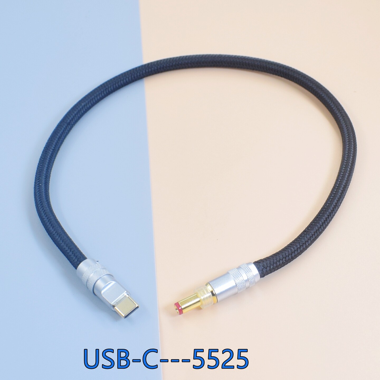 适用Lotoo乐图 缪尼尔Mjolnir 菊花台PD 12V 20V公对公2.1转2.5mm GX16-2P USB-C LEMO发烧升级直流DC电源线