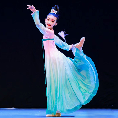 古典舞蹈服儿童练功服汉唐