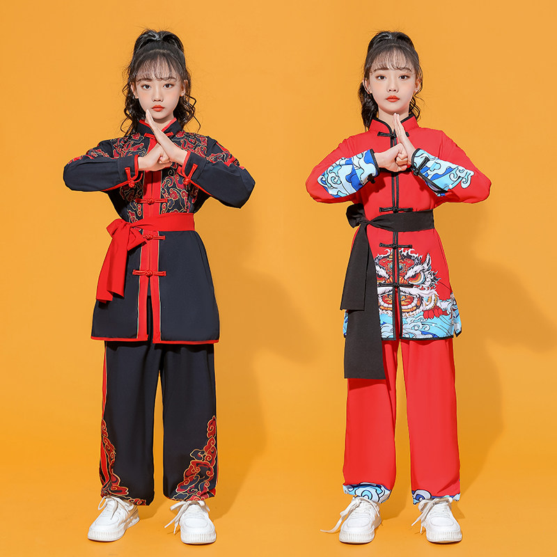 儿童武术服武术操表演服