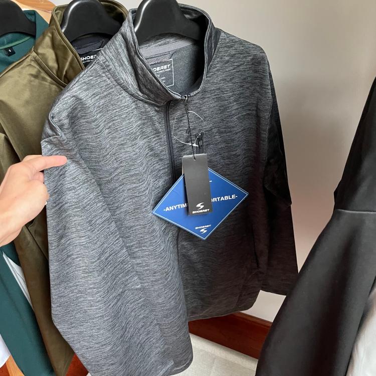 少量日单！防风防水科技面料男式运动休闲秋季拉链衫夹克外套男装