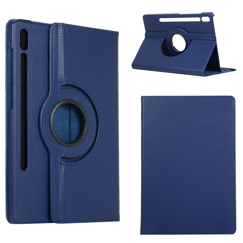 适用三星Tab S6 10.5寸T860荔枝纹旋转支架平板保护套T865皮套