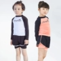 Đồ bơi cho trẻ em bé trai Chia đôi bé trai bé trai Đồ bơi bé trai Áo dài tay áo chống nắng cho bé - Bộ đồ bơi của Kid đồ bơi cho bé trai