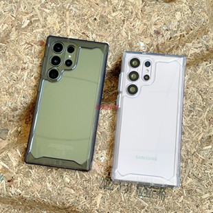 适用于UAG三星S22/S22Ultra/透明手机壳防摔简约时尚透明轻薄军工防摔全包保护套高级感保护硬壳S21ultra