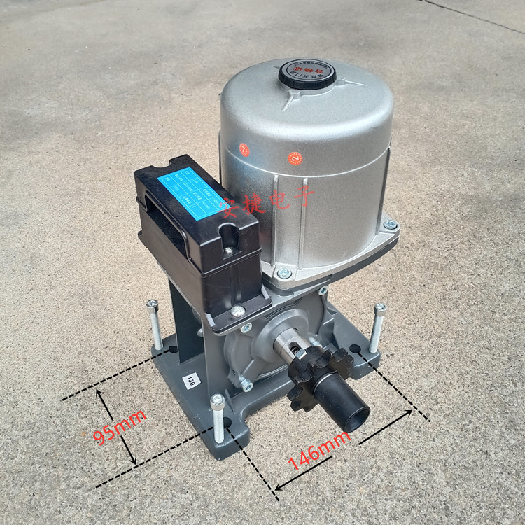 百胜电动晶源通用370w无轨开门机