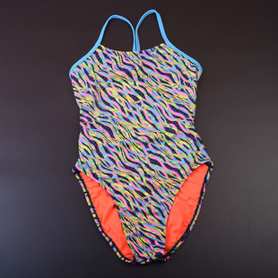 游泳衣女 专业泳装 新款 美国T家竞技竞速连体泳衣训练比赛速干女式