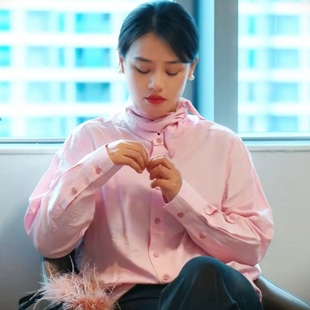 原版人之初马思纯吴飞飞同款衬衫上衣春秋休闲衬衣女衣服潮