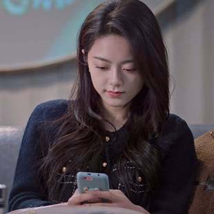 原版骄阳似我赵今麦聂曦光同款小香风连衣裙圆领名媛裙子女衣服潮