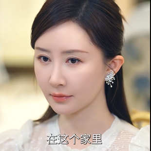 短剧凤栖今朝舒畅南桑宁同款耳环女法式高级感小众设计气质耳饰潮