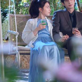 原版骄阳似我赵今麦聂曦光同款针织衫外套挂脖吊带连衣裙女衣服潮