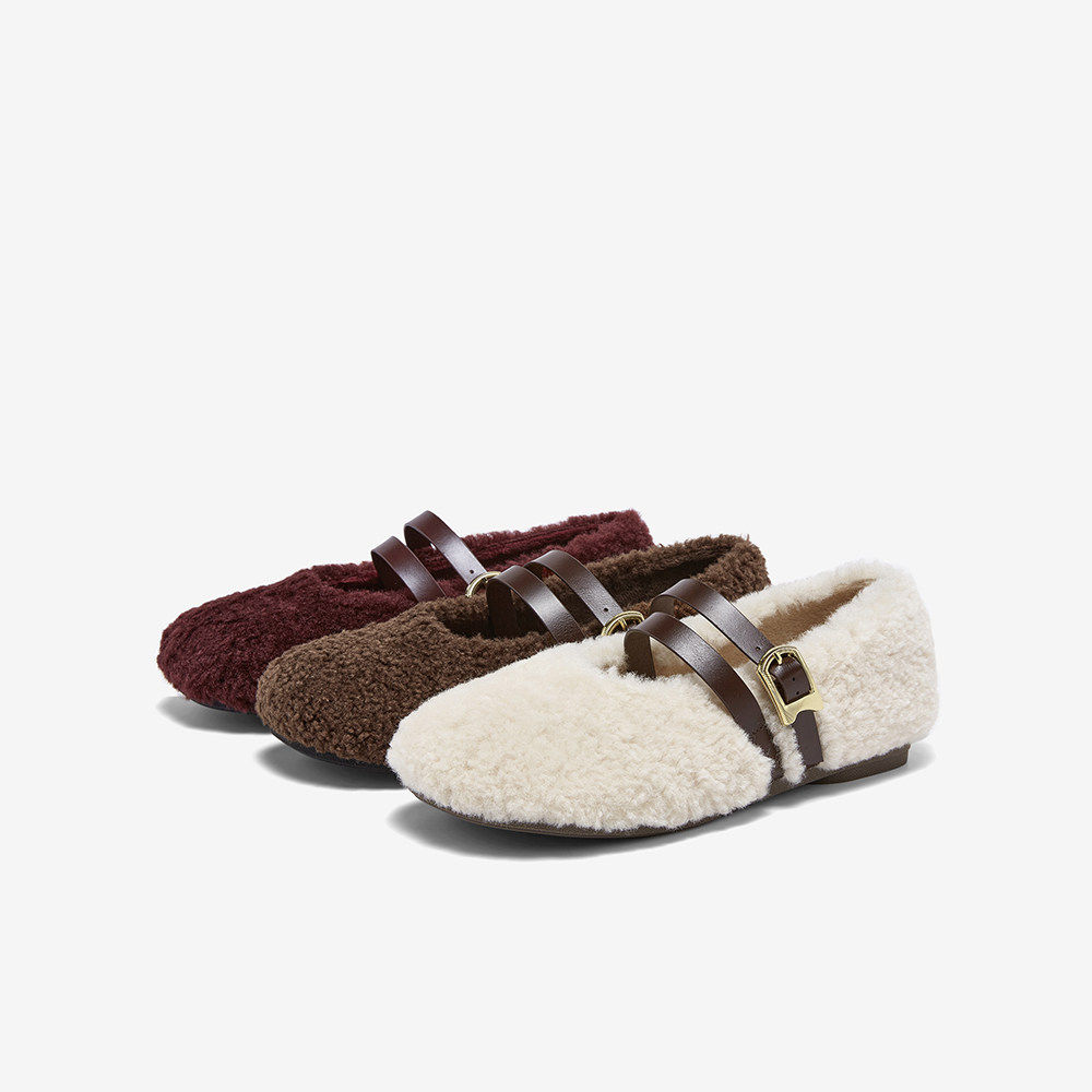 百思图2025冬季新款毛毛鞋玛丽珍鞋加绒保暖女浅口单鞋F1812DQ5,女鞋,玛丽珍鞋,淘宝优惠券,粉丝福利购,淘宝优惠卷