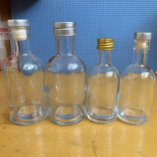 50-100ml品鉴酒玻璃空瓶试用装小酒瓶品尝瓶果酒瓶米酒瓶白酒瓶
