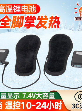 四档智能调温充电电暖发热鞋垫
