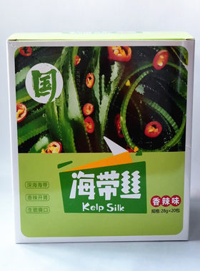 国进香辣海带丝28克爽口下饭小吃拌饭拌大米