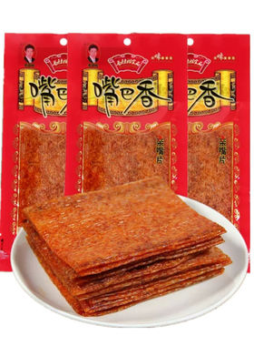 毛劲松嘴巴香亲嘴片辣片小包装