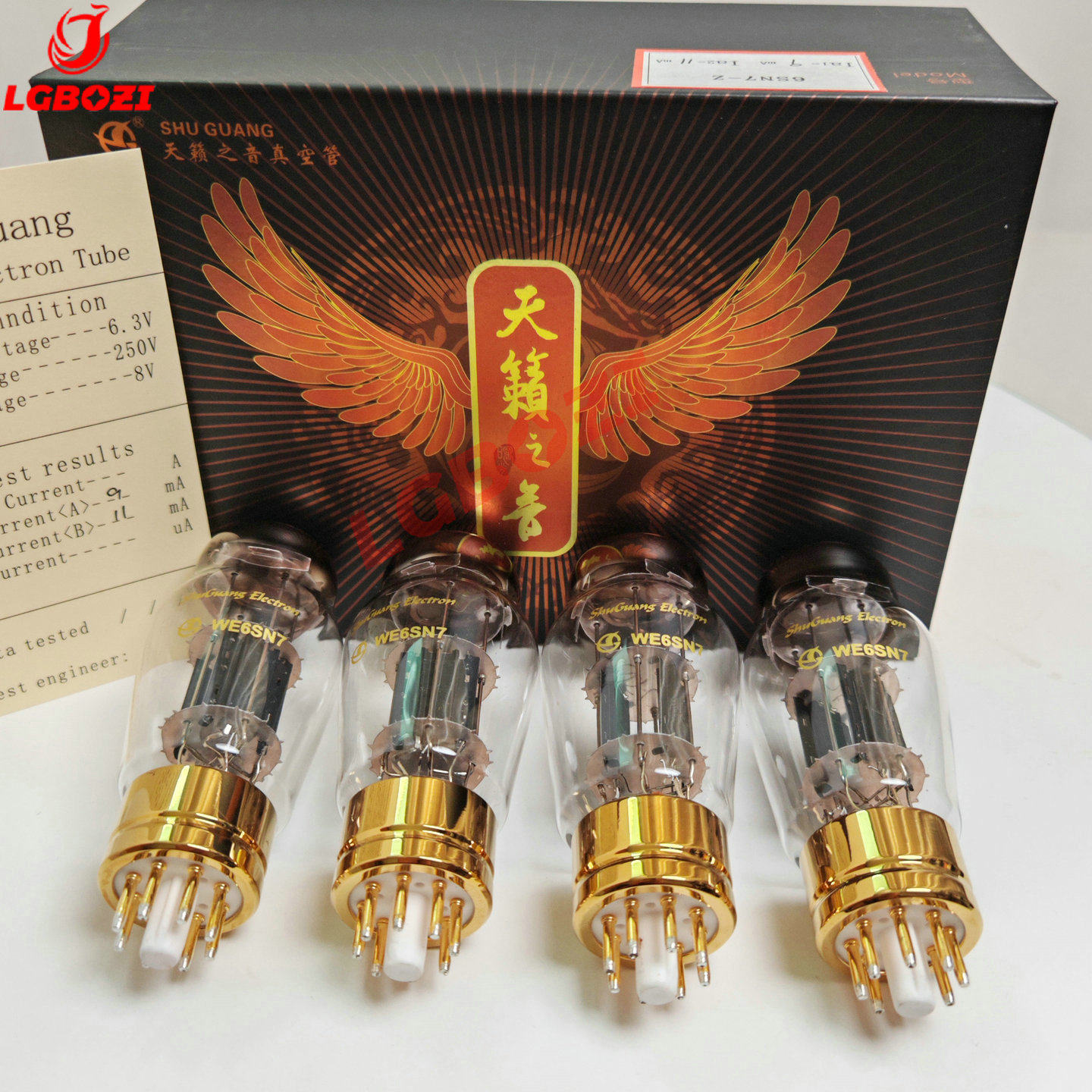曙光WE6SN7电子管直代6N8P/6H8C/CV181/6SN7GT｜复刻西电音质升级