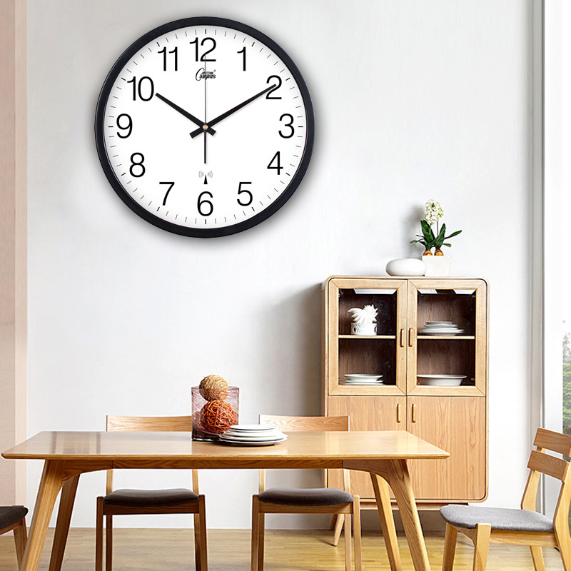 康巴丝挂钟静音客厅时尚简约家用