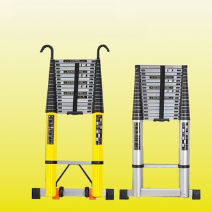 可升降超长工程梯9 7米特粗加厚伸缩梯子便携多功能梯家用梯子