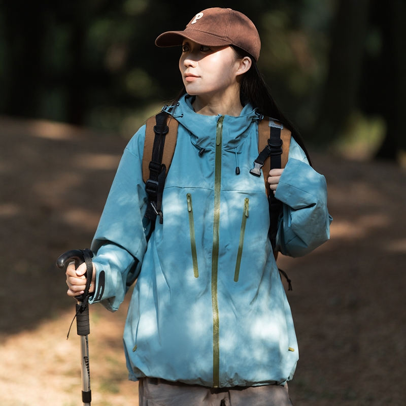 Psalmist/歌颂者工装城市户外三合一撞色冲锋衣男女春秋夹克外套