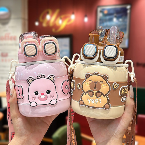 316不锈钢宇航员大肚保温杯