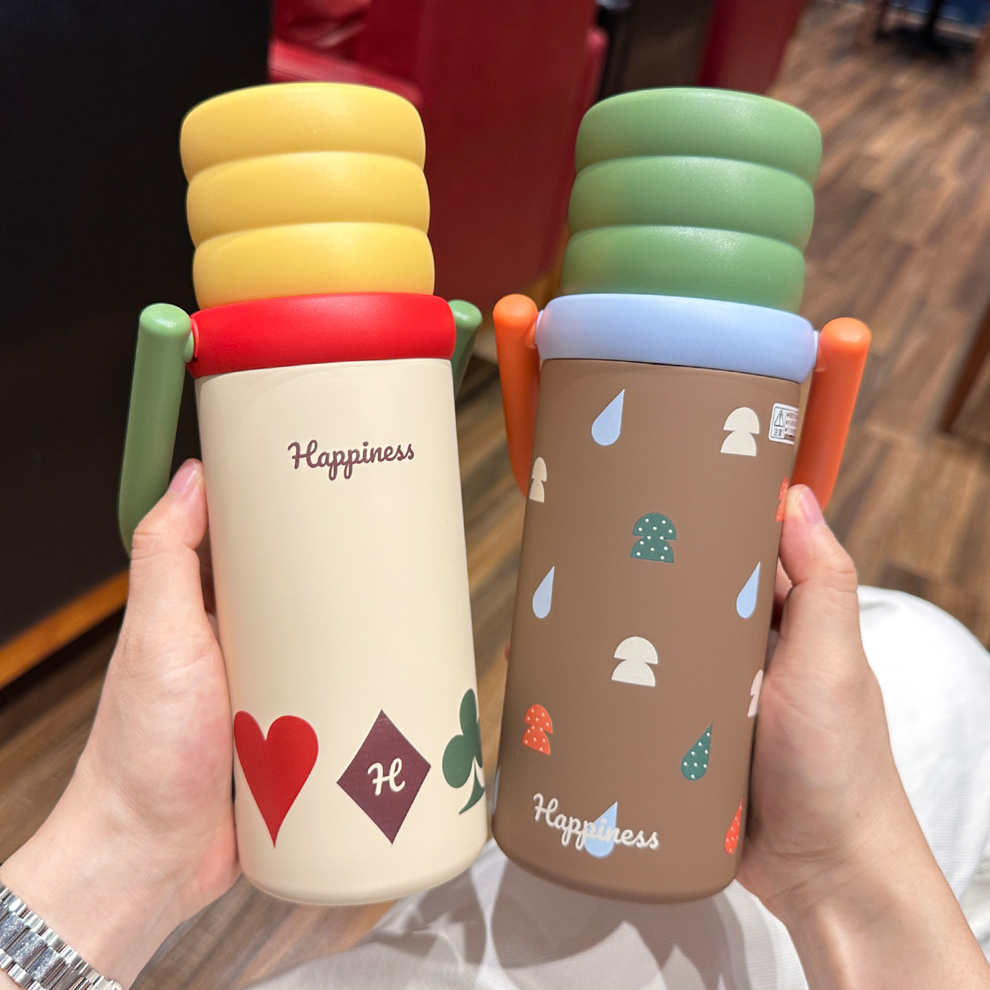 女生高颜值316保温杯学生