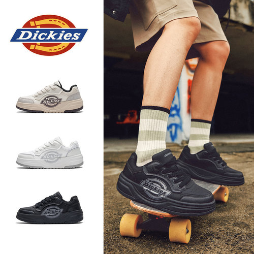 Dickies2026款增高厚底板鞋百搭