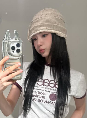 玛诗杜菱格针织女包头帽显脸小