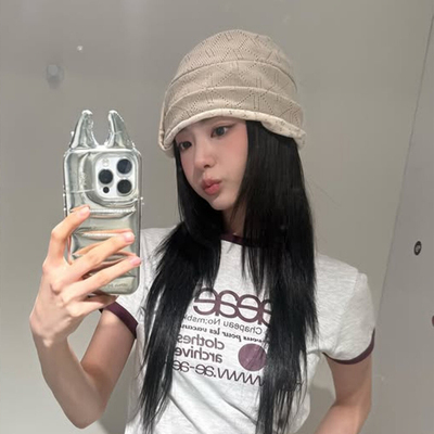 玛诗杜菱格针织女包头帽显脸小