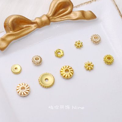 14K18K包金隔片隔珠diy配件