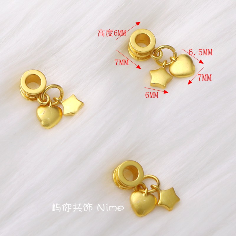 铜电镀金保色饰品配件