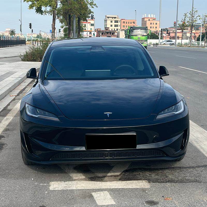 适用于23款特斯拉Model 3改装升级高性能P版前杠替换安装无损升级