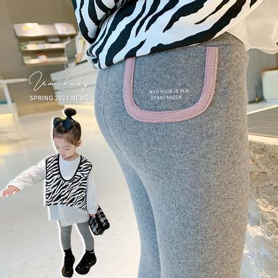 女宝宝洋气春秋款外穿打底裤