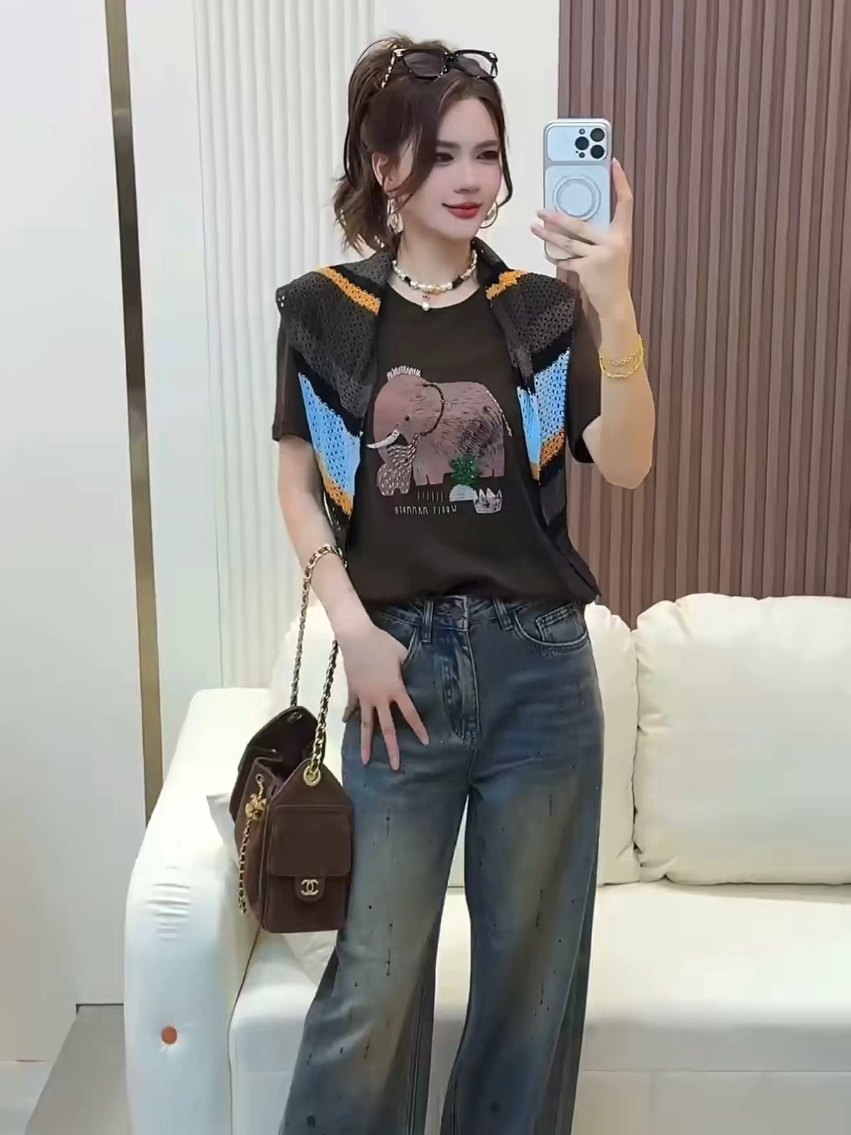 2026秋季减龄卡通印花短袖T恤女