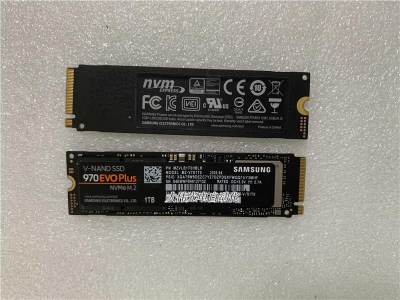 拍*Samsung/三星 PM970 EVO Plus 1T M.2固态硬盘正品