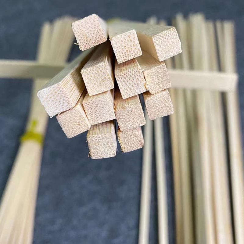 竹方鸟笼子料竹棍子条模型木方条正方形竹篾方竹条长条木方形