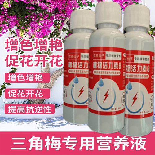免稀释三角梅专用营养液肥料开花专用肥促花爆花冒花肥黄叶营养肥
