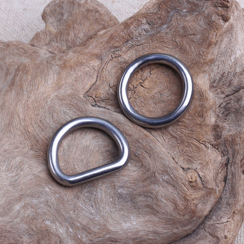 304不锈钢无缝形环封闭字扣