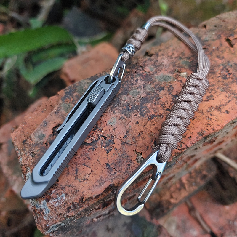 不锈钢挂绳dao具手电钥匙扣挂绳手绳挂扣绳失手腕手工编制金刚绳