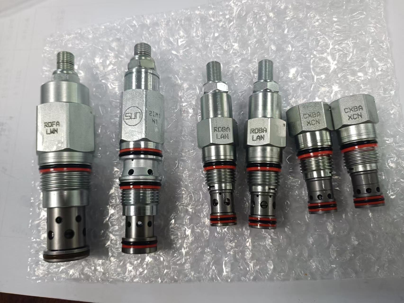 美国SUN RDDA-CAV太阳插装阀溢流阀工程机械液压泵配件太阳阀零件
