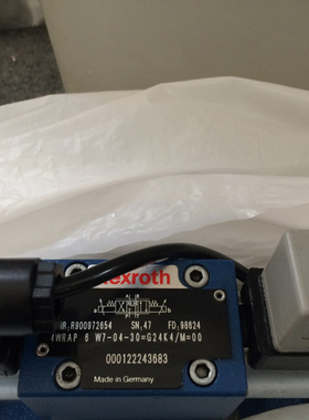 REXROTH原装力士乐比例阀4WRAP6W7-08-3X/G24K4/V原装正品